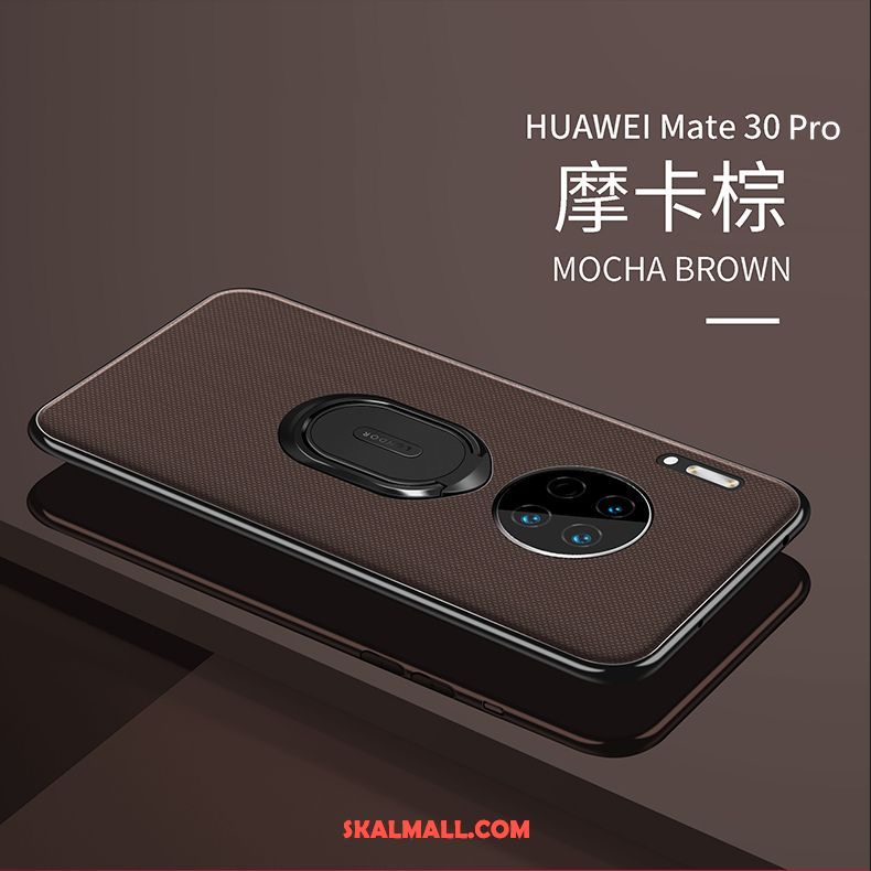 Huawei Mate 30 Pro Skal Mobil Telefon Support Magnetic Fallskydd Svart Fodral Till Salu