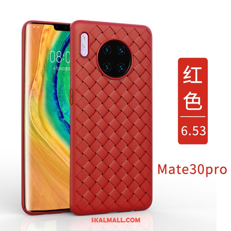 Huawei Mate 30 Pro Skal Nubuck Läder Andningsbar Enkel Mjuk Online