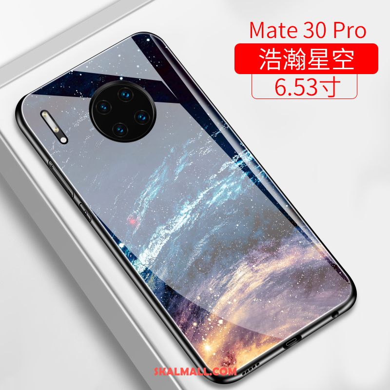 Huawei Mate 30 Pro Skal Personlighet Fallskydd Grön Net Red Hård Fodral Rea