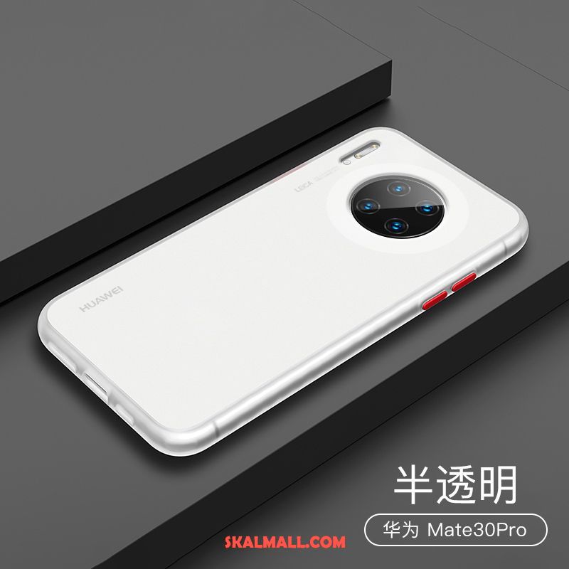 Huawei Mate 30 Pro Skal Transparent Kreativa Skydd Röd Mobil Telefon Billigt