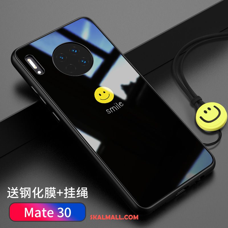 Huawei Mate 30 Skal Slim Personlighet Kreativa Vit Frame Köpa