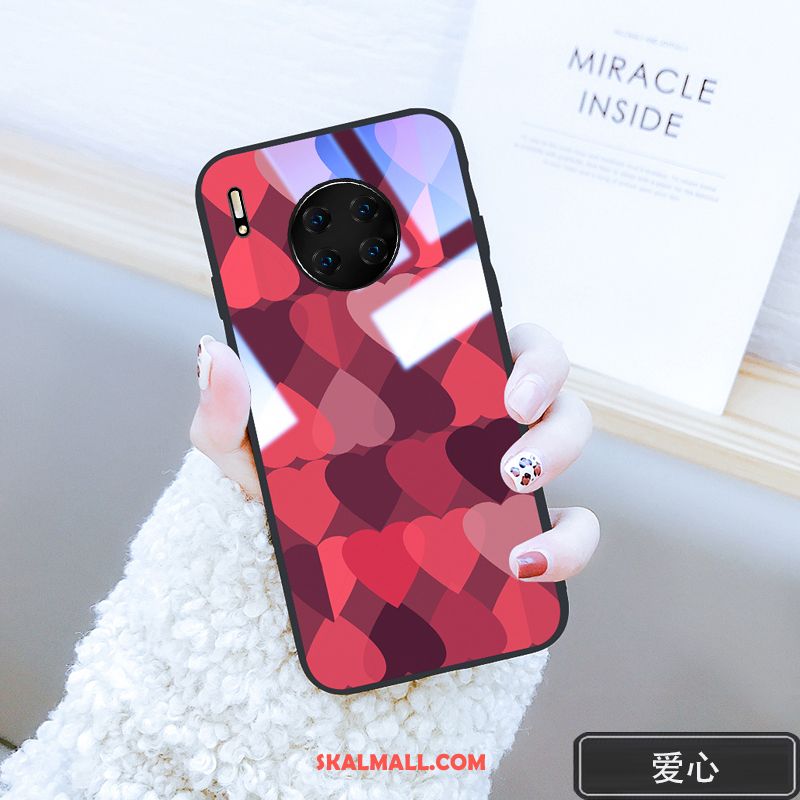 Huawei Mate 30 Skal Trend Varumärke Högt Utbud Personlighet Vit Skydd Fodral Billig