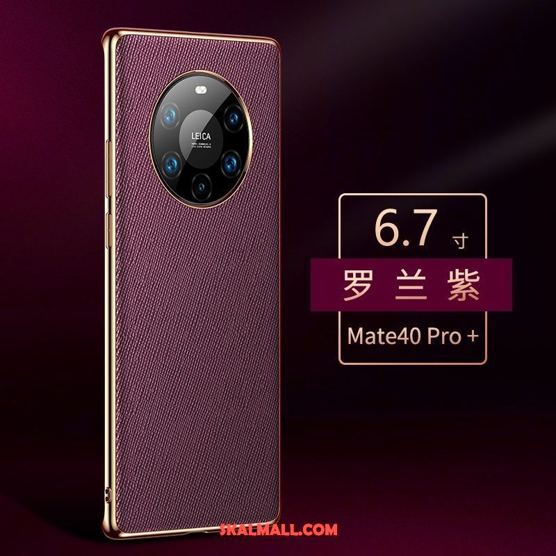 Huawei Mate 40 Pro+ Skal Purpur Högt Utbud Skydd Mobil Telefon Lyxiga Fodral Billigt