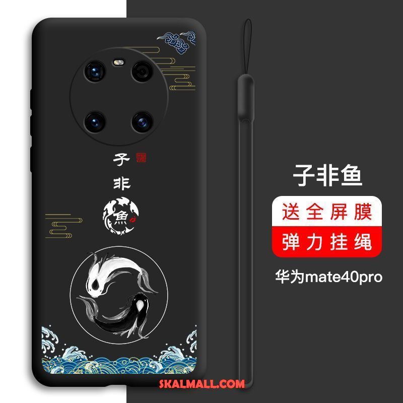 Huawei Mate 40 Pro Skal Slim Net Red Fallskydd All Inclusive Mobil Telefon Billig