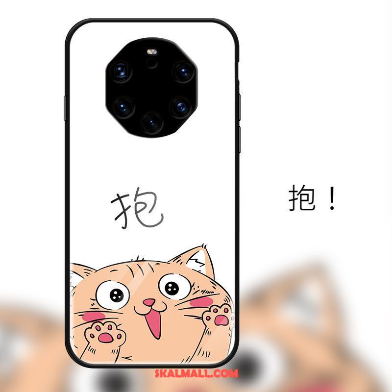 Huawei Mate 40 Rs Skal Par Katt Glas Spegel Vacker Fodral Köpa