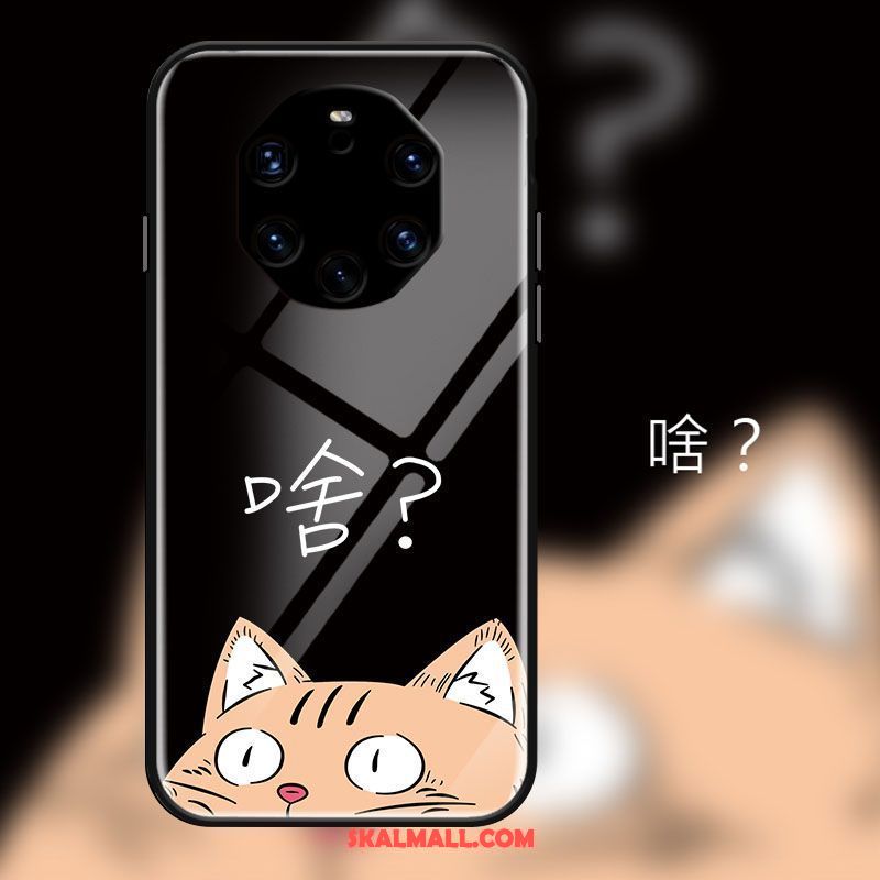 Huawei Mate 40 Rs Skal Par Katt Glas Spegel Vacker Fodral Köpa