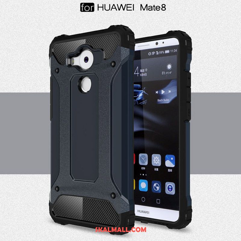 Huawei Mate 8 Skal All Inclusive Skydd Blå Hård Armor På Rea