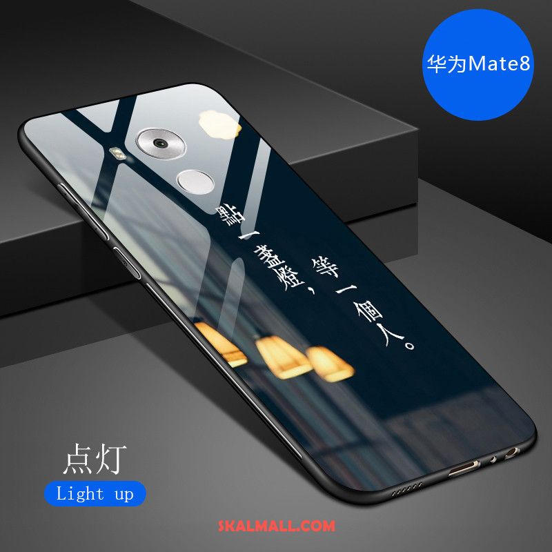 Huawei Mate 8 Skal Fallskydd Härdat Glas Mjuk Spegel Personlighet Billigt
