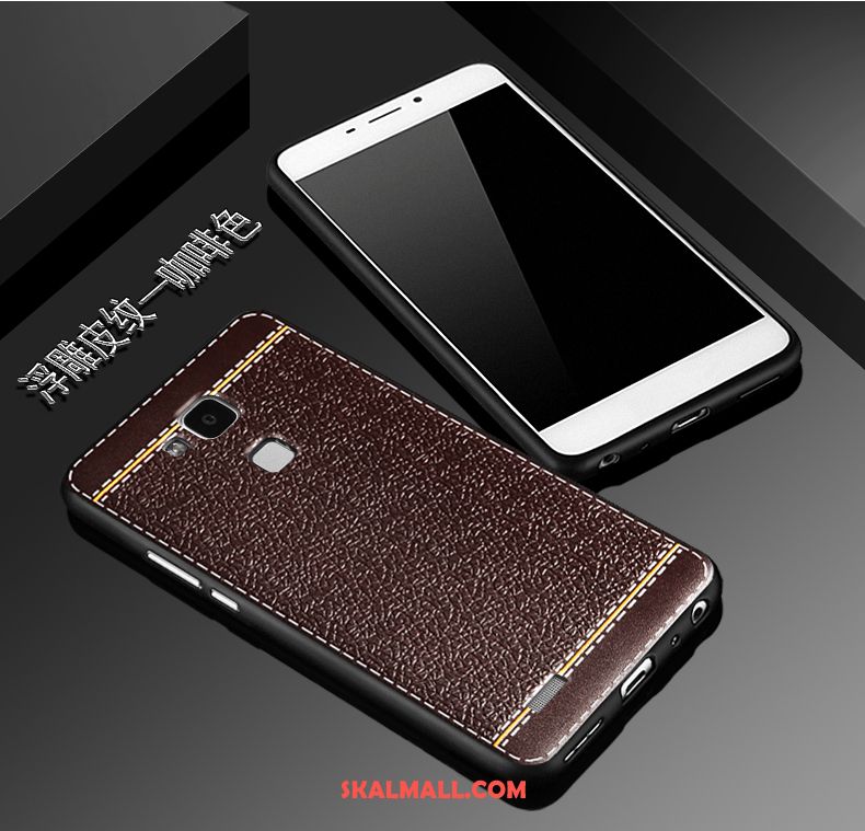 Huawei Mate 8 Skal Nubuck Mobil Telefon Silikon Fallskydd Billigt