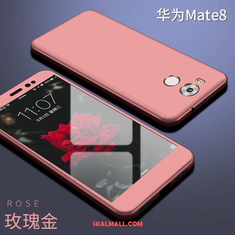 Huawei Mate 8 Skal Skydd Nubuck Blå Mobil Telefon Fallskydd Billig
