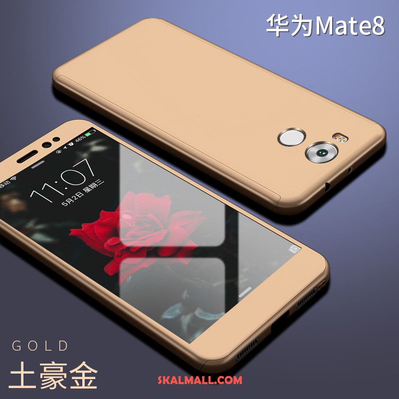 Huawei Mate 8 Skal Skydd Nubuck Blå Mobil Telefon Fallskydd Billig