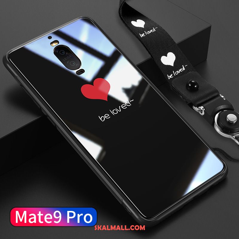 Huawei Mate 9 Pro Skal Hängsmycken Mobil Telefon Vit Fallskydd Glas Till Salu