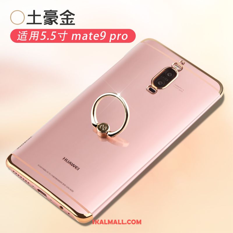 Huawei Mate 9 Pro Skal Transparent Personlighet Fallskydd Silver Enkel Billig