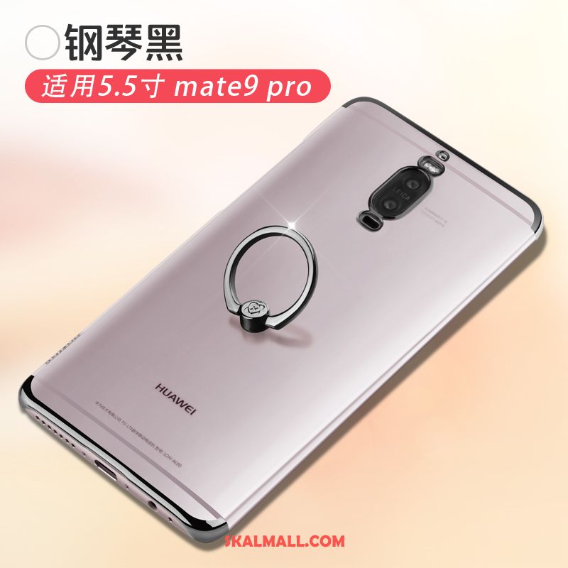 Huawei Mate 9 Pro Skal Transparent Personlighet Fallskydd Silver Enkel Billig