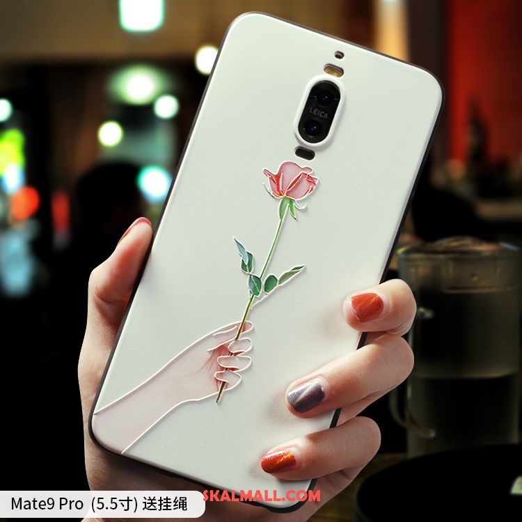 Huawei Mate 9 Pro Skal Vit Mobil Telefon Fallskydd Silikon Fodral Rea