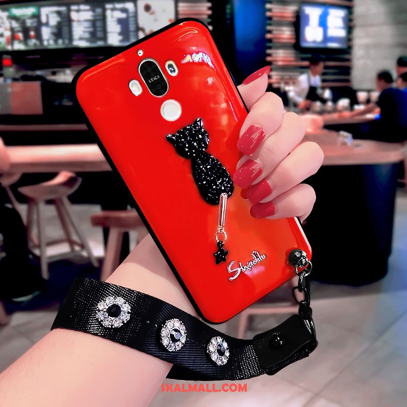 Huawei Mate 9 Skal Mobil Telefon Mjuk Skydd Röd Silikon Köpa