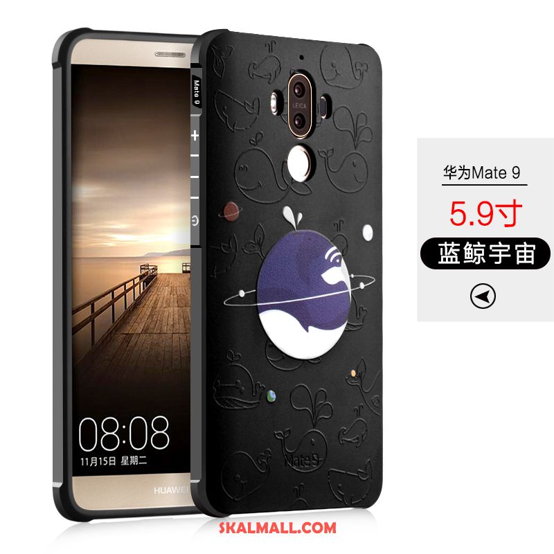 Huawei Mate 9 Skal Skydd Silikon Fallskydd Nubuck Lättnad Köpa