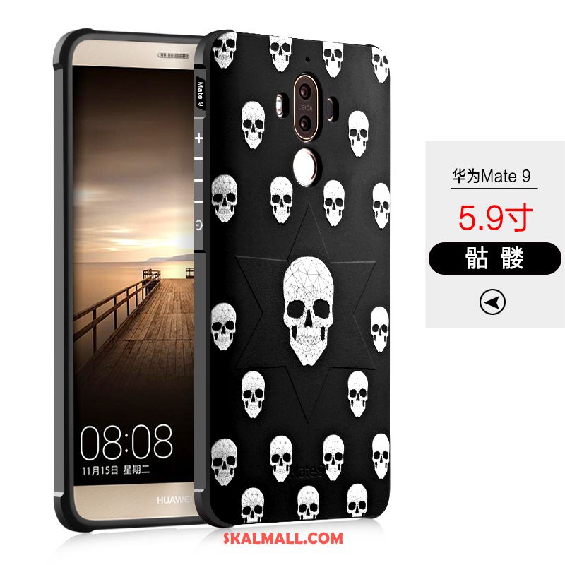 Huawei Mate 9 Skal Skydd Silikon Fallskydd Nubuck Lättnad Köpa