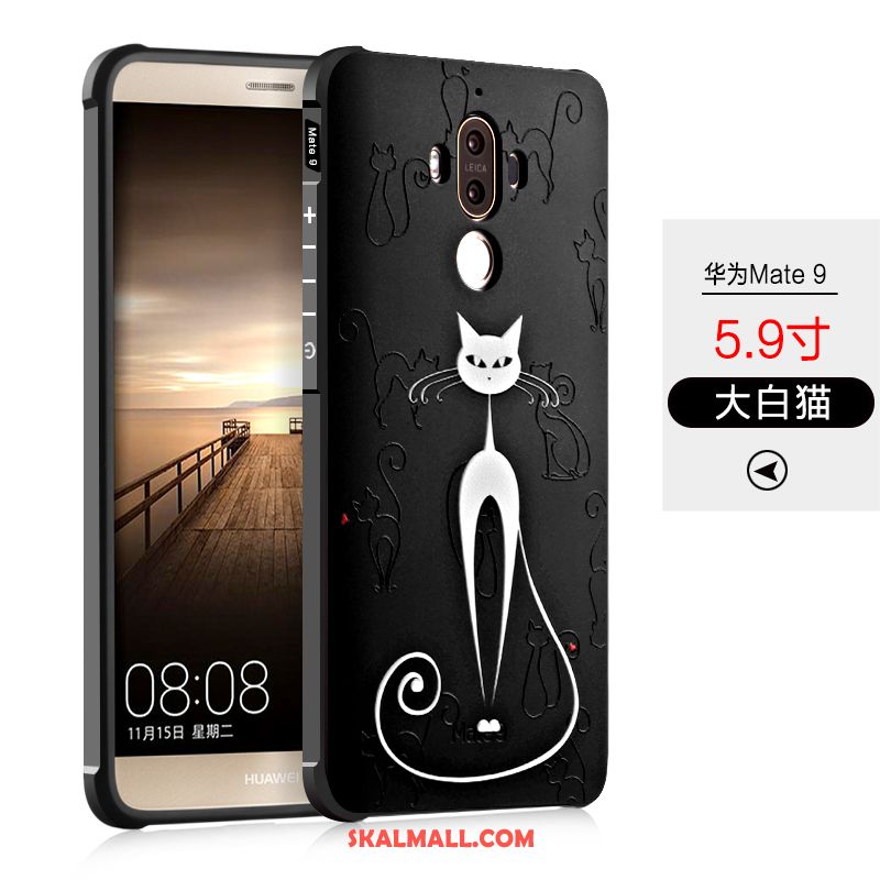 Huawei Mate 9 Skal Skydd Silikon Fallskydd Nubuck Lättnad Köpa