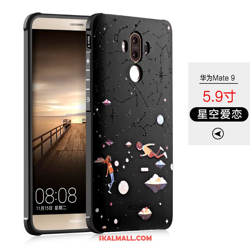 Huawei Mate 9 Skal Skydd Silikon Fallskydd Nubuck Lättnad Köpa