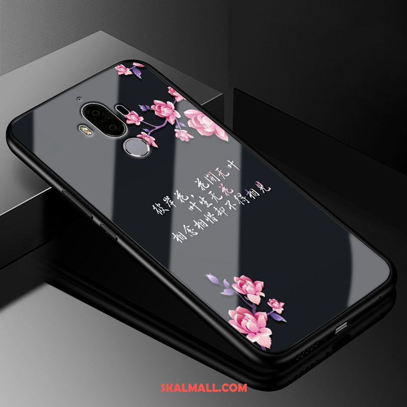 Huawei Mate 9 Skal Tecknat Mobil Telefon Vacker Fallskydd Glas Rea