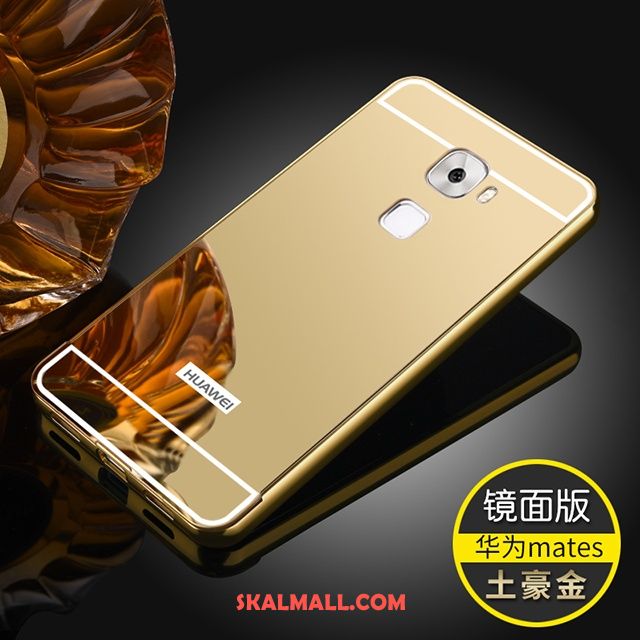 Huawei Mate S Skal Spegel Mobil Telefon Guld Härdning Frame Köpa