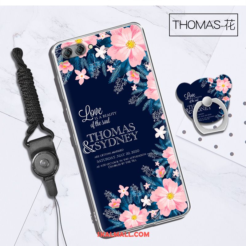Huawei Nova 2s Skal Fallskydd Mobil Telefon Hängsmycken Purpur Mjuk Rea