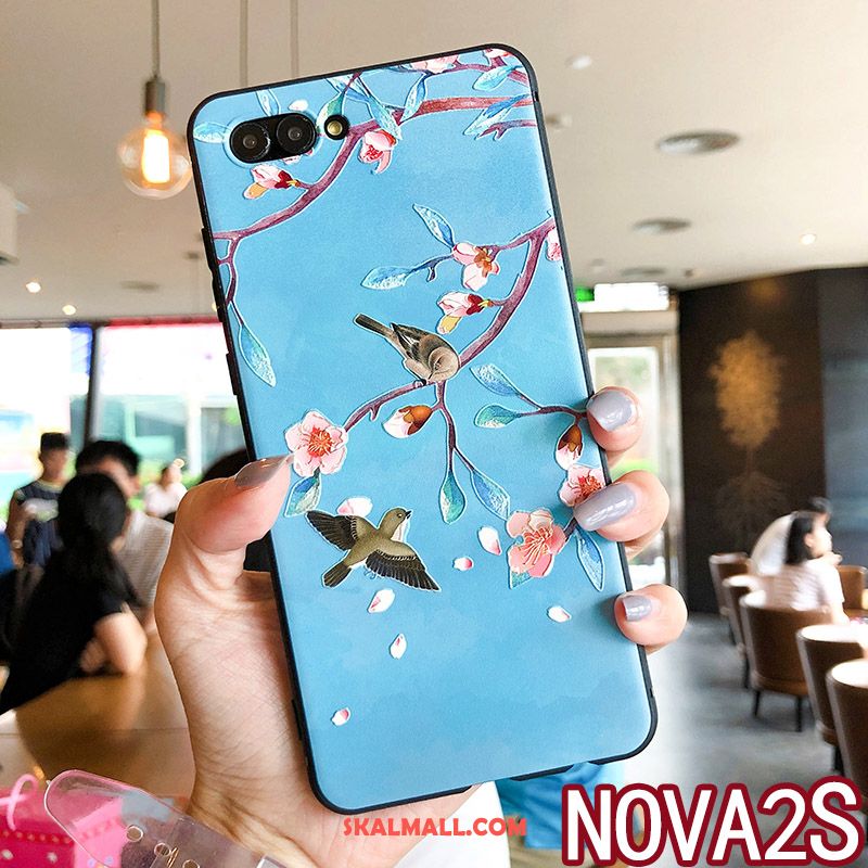 Huawei Nova 2s Skal Lättnad Fallskydd Hängsmycken Personlighet Mjuk Fodral Billig