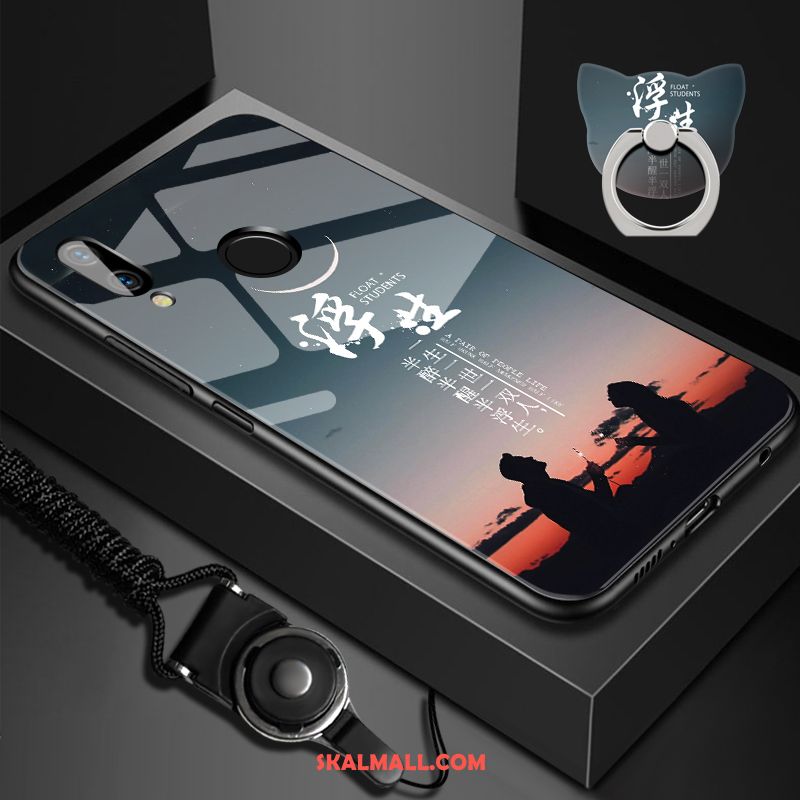 Huawei Nova 3 Skal Fallskydd Silikon Glas Kinesisk Stil Ny Fodral På Rea