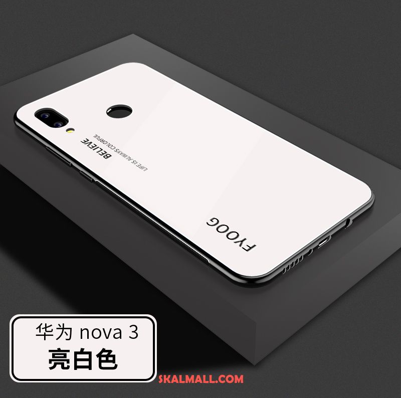 Huawei Nova 3 Skal Glas Kreativa Vind All Inclusive Hård Fodral Billigt