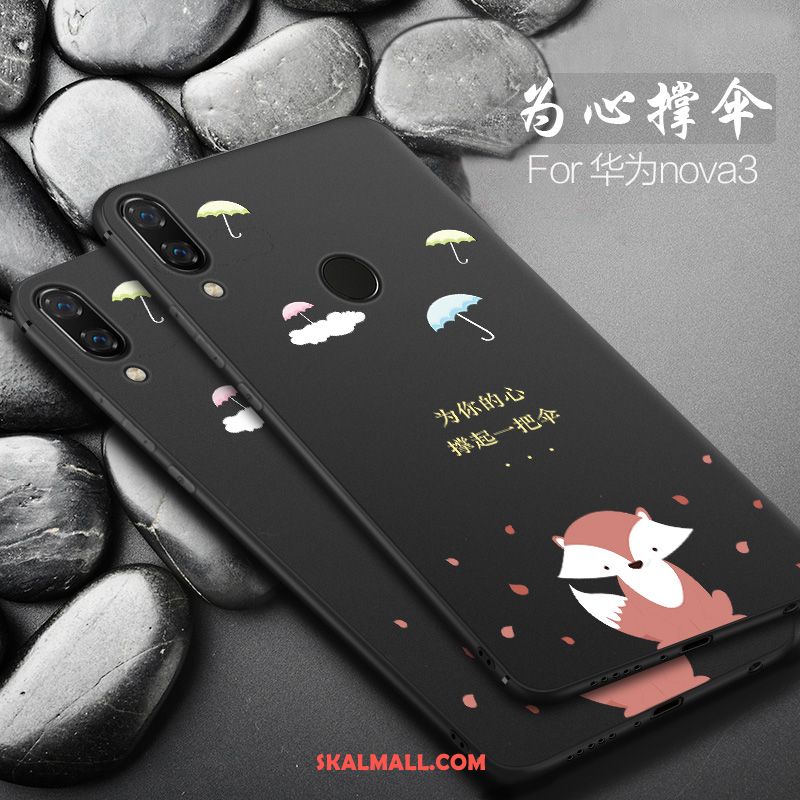 Huawei Nova 3 Skal Purpur All Inclusive Liten Tecknat Mobil Telefon Rea