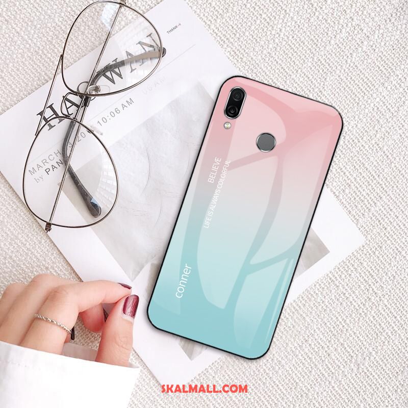 Huawei Nova 3 Skal Röd Kreativa Glas All Inclusive Färg Billig