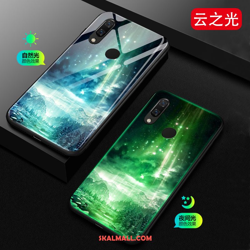 Huawei Nova 3e Skal All Inclusive Glas Kreativa Silikon Lysande Rea