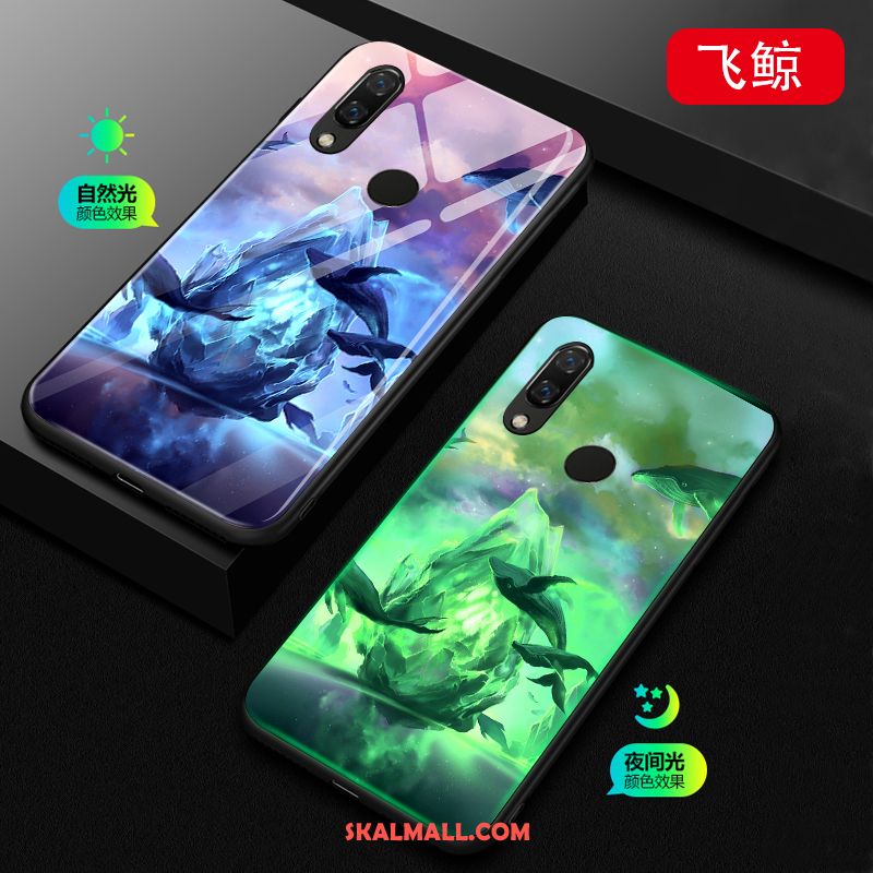 Huawei Nova 3e Skal All Inclusive Glas Kreativa Silikon Lysande Rea