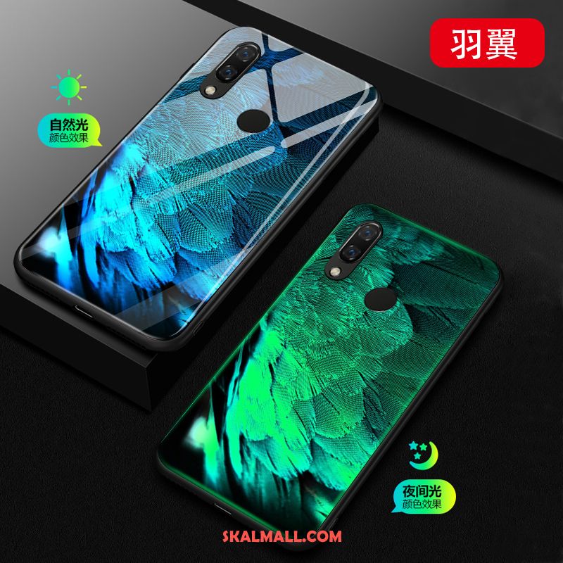 Huawei Nova 3e Skal All Inclusive Glas Kreativa Silikon Lysande Rea