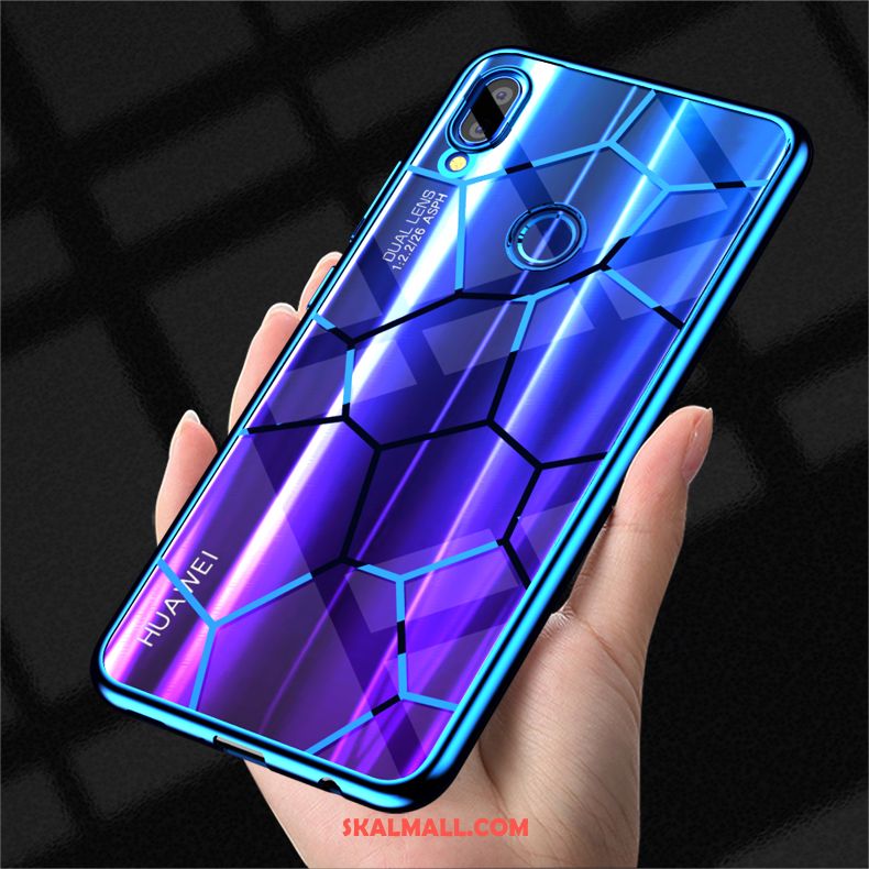 Huawei Nova 3e Skal Fallskydd Ny Transparent Glas Kreativa Rea