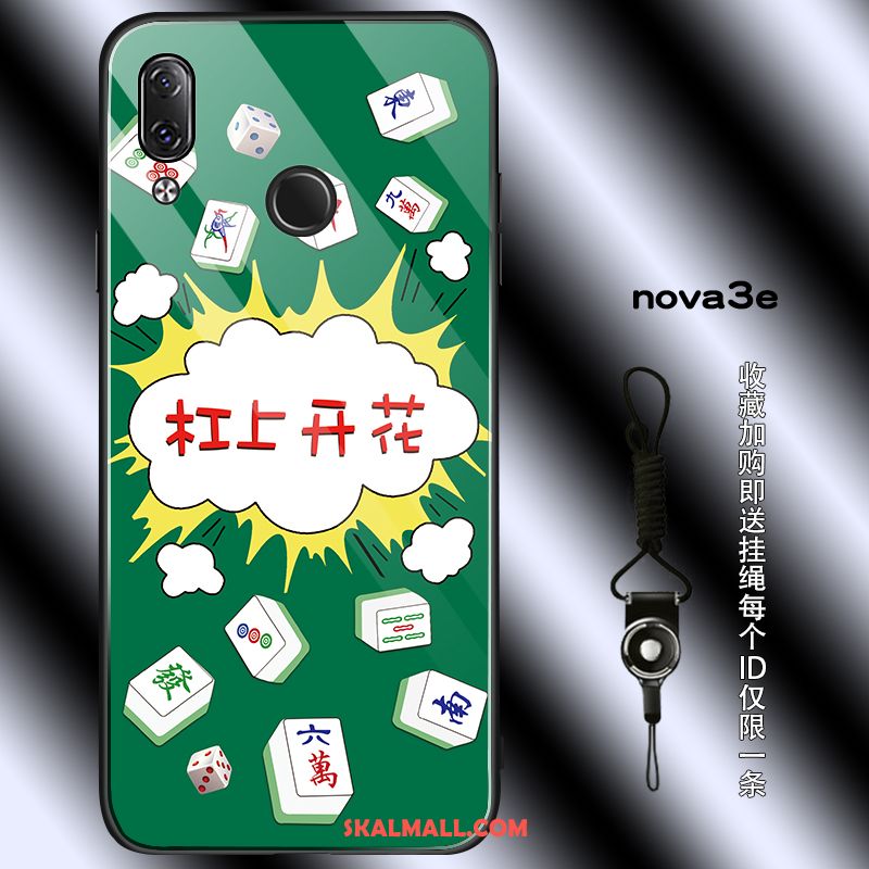 Huawei Nova 3e Skal Glas Kreativa Ungdom Skydd Par Online