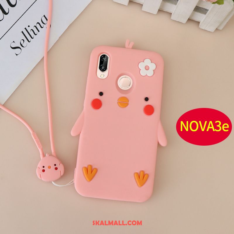 Huawei Nova 3e Skal Hängsmycken All Inclusive Mjuk Tecknat Fallskydd Billigt