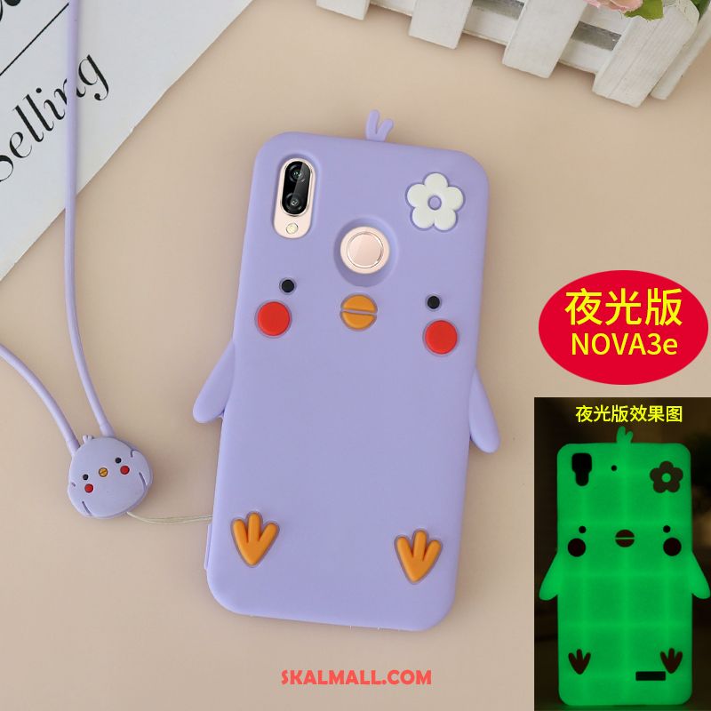 Huawei Nova 3e Skal Hängsmycken All Inclusive Mjuk Tecknat Fallskydd Billigt