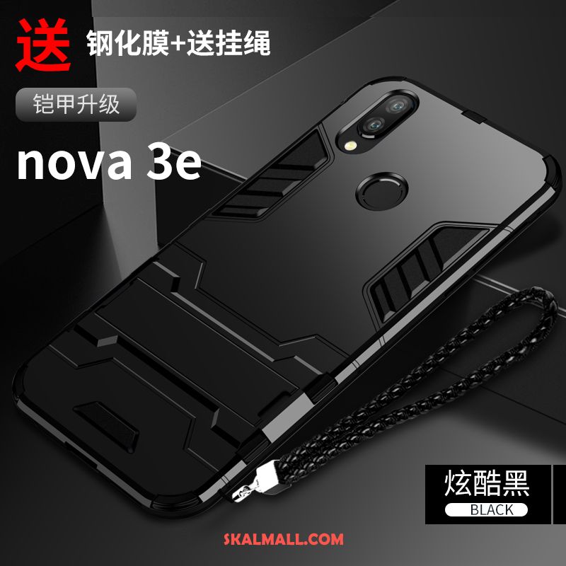 Huawei Nova 3e Skal Mjuk Personlighet Mobil Telefon Svart Kreativa Butik