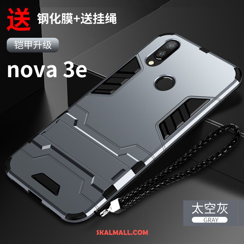 Huawei Nova 3e Skal Mjuk Personlighet Mobil Telefon Svart Kreativa Butik