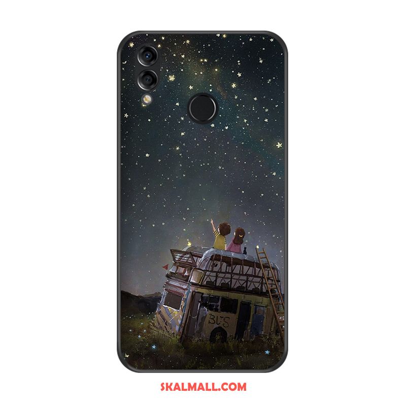 Huawei Nova 3e Skal Personlighet Fallskydd Silikon Kreativa Nubuck Fodral Billigt