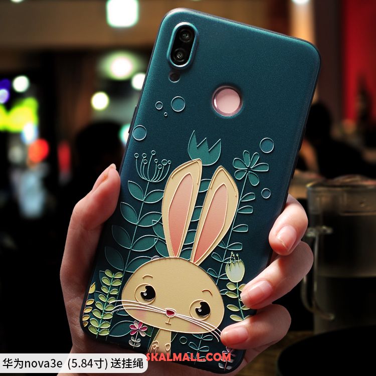 Huawei Nova 3e Skal Personlighet Slim Fallskydd Hängsmycken Kreativa Billig