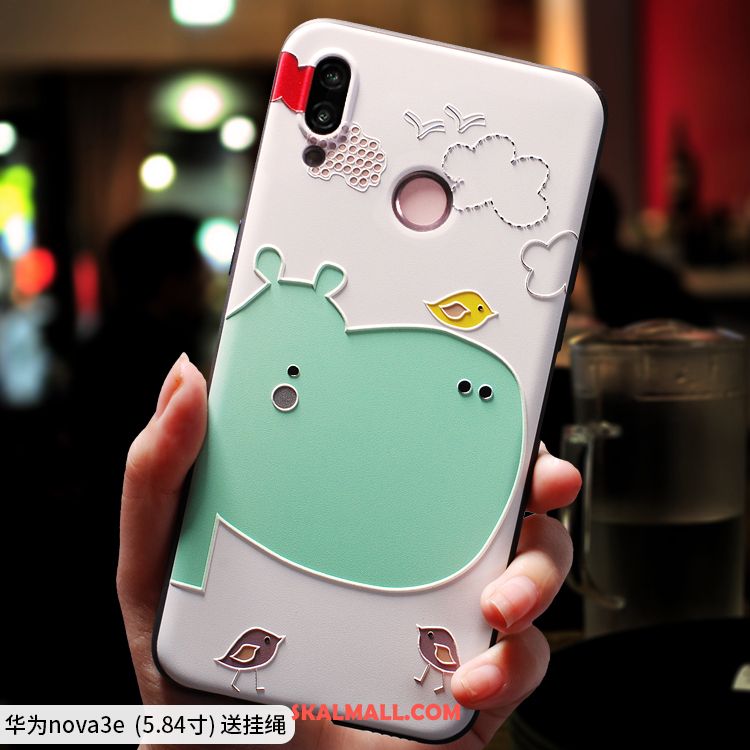 Huawei Nova 3e Skal Personlighet Slim Fallskydd Hängsmycken Kreativa Billig