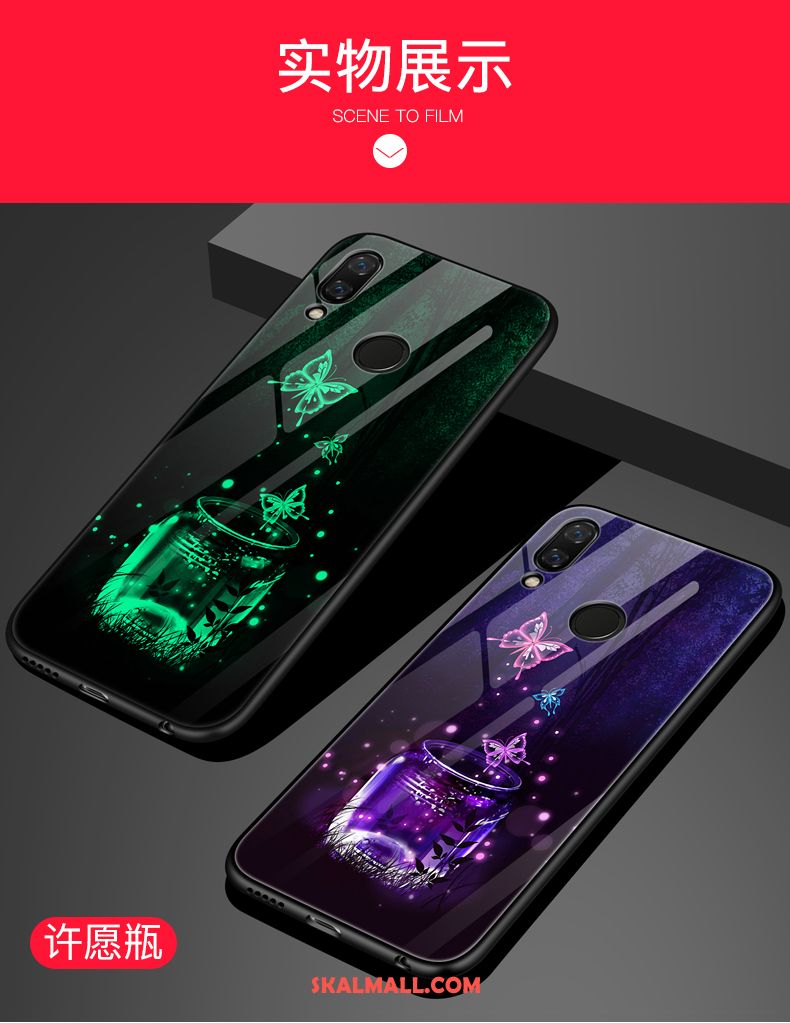 Huawei Nova 3e Skal Silikon Glas Kreativa Fallskydd Trend Fodral Köpa