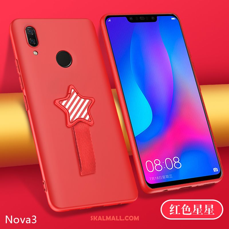 Huawei Nova 3e Skal Skydd Vacker Silikon Mobil Telefon Mjuk Billigt