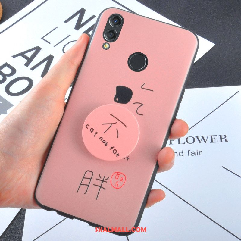 Huawei Nova 3e Skal Support Kreativa Härdning Silikon Skydd På Rea