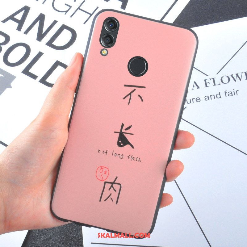 Huawei Nova 3e Skal Support Kreativa Härdning Silikon Skydd På Rea