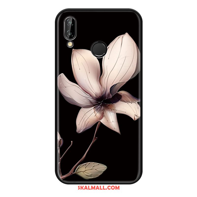 Huawei Nova 3i Skal All Inclusive Konst Blommor Silikon Fallskydd Billigt