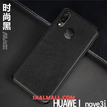 Huawei Nova 3i Skal Business Mobil Telefon Ny Läderfodral Kvalitet Fodral Billigt